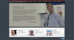 Desktop Screenshot of leancoaching.com
